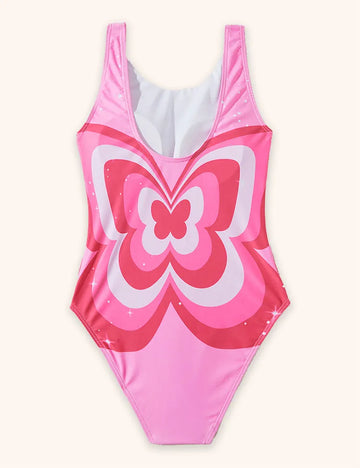 Wing Printed Swimsuit